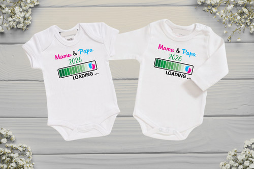 Body neonato body mamma papà