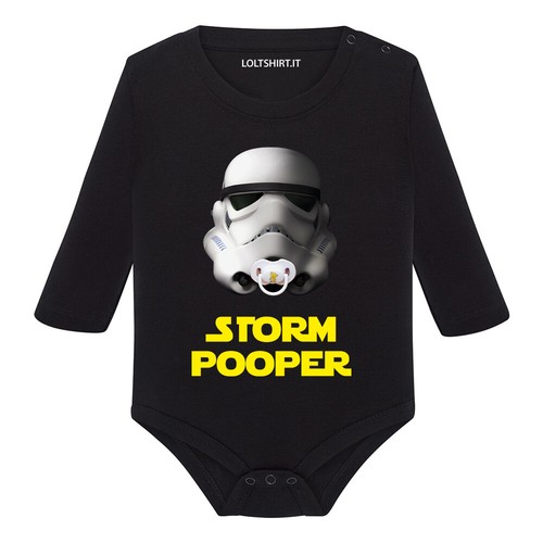 Body neonato storm pooper star - body,