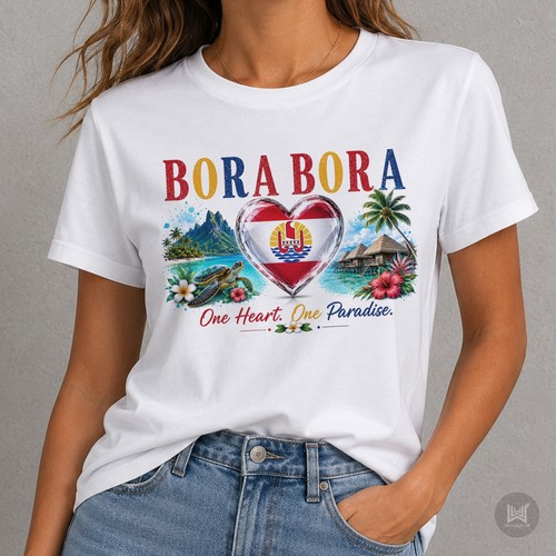 Shirt bora - bora,