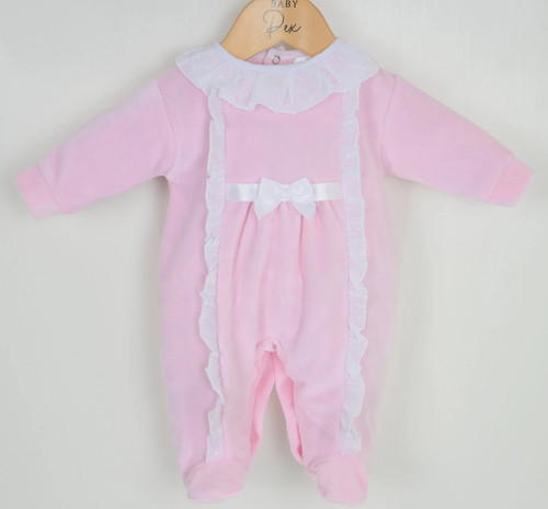 Pagliaccetto rosa bambina - pagliaccetto,