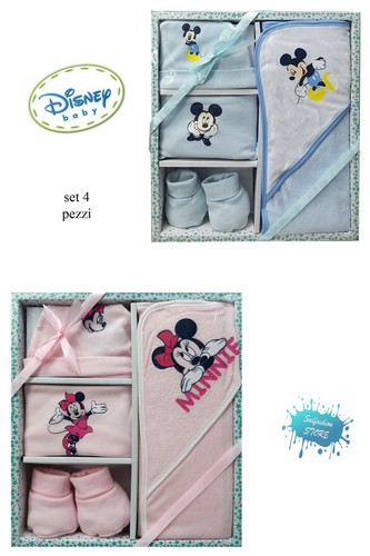 Set regalo 4pz neonati - set, 4pz.