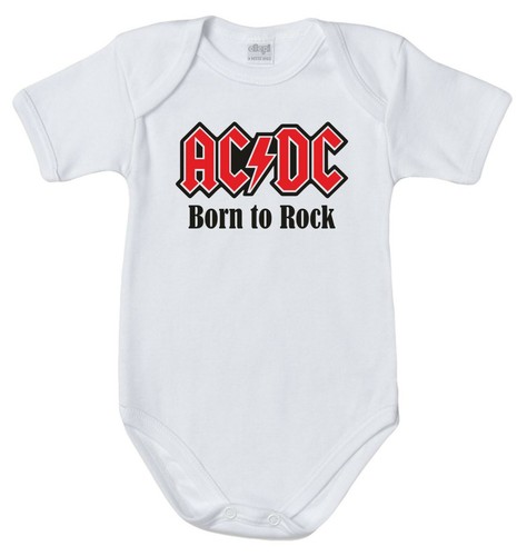Body neonato tributo dc - neonato, ac/dc