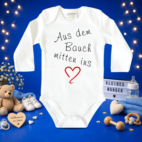 Body neonato body con scritta