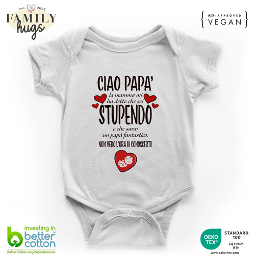 Body neonato ciao - body,