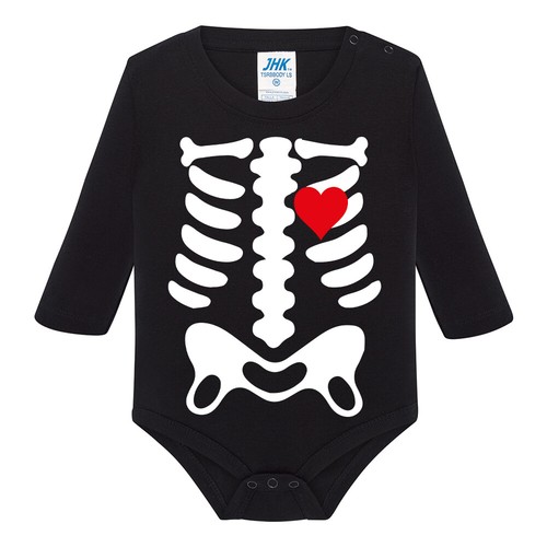 Halloween body scheletro - body,