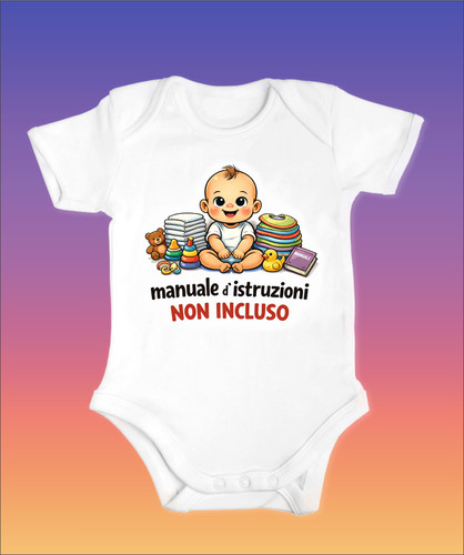 Body neonato mesi con - body,