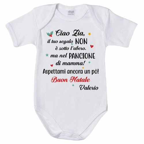 Body neonato personalizzato