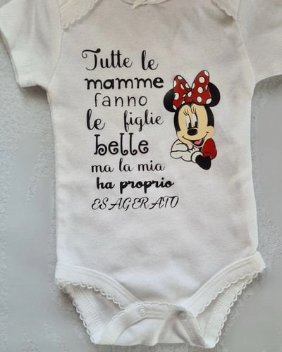 Body neonato personalizzabili
