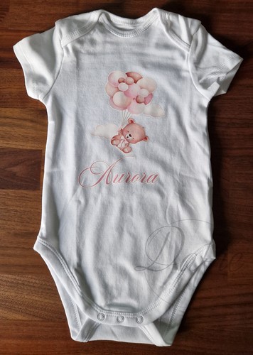 Body neonato personalizzabile - body,